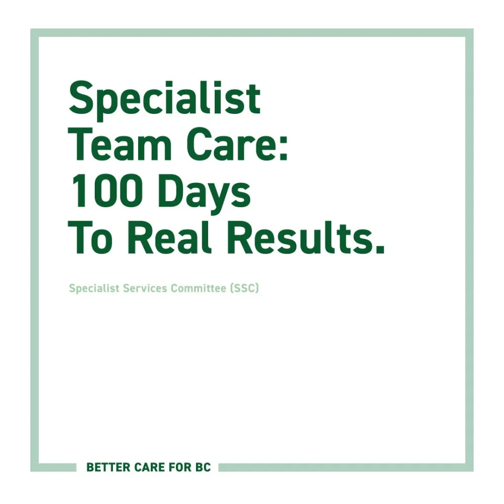 Photo of Specialist Team Care: 100 Days To Real Results